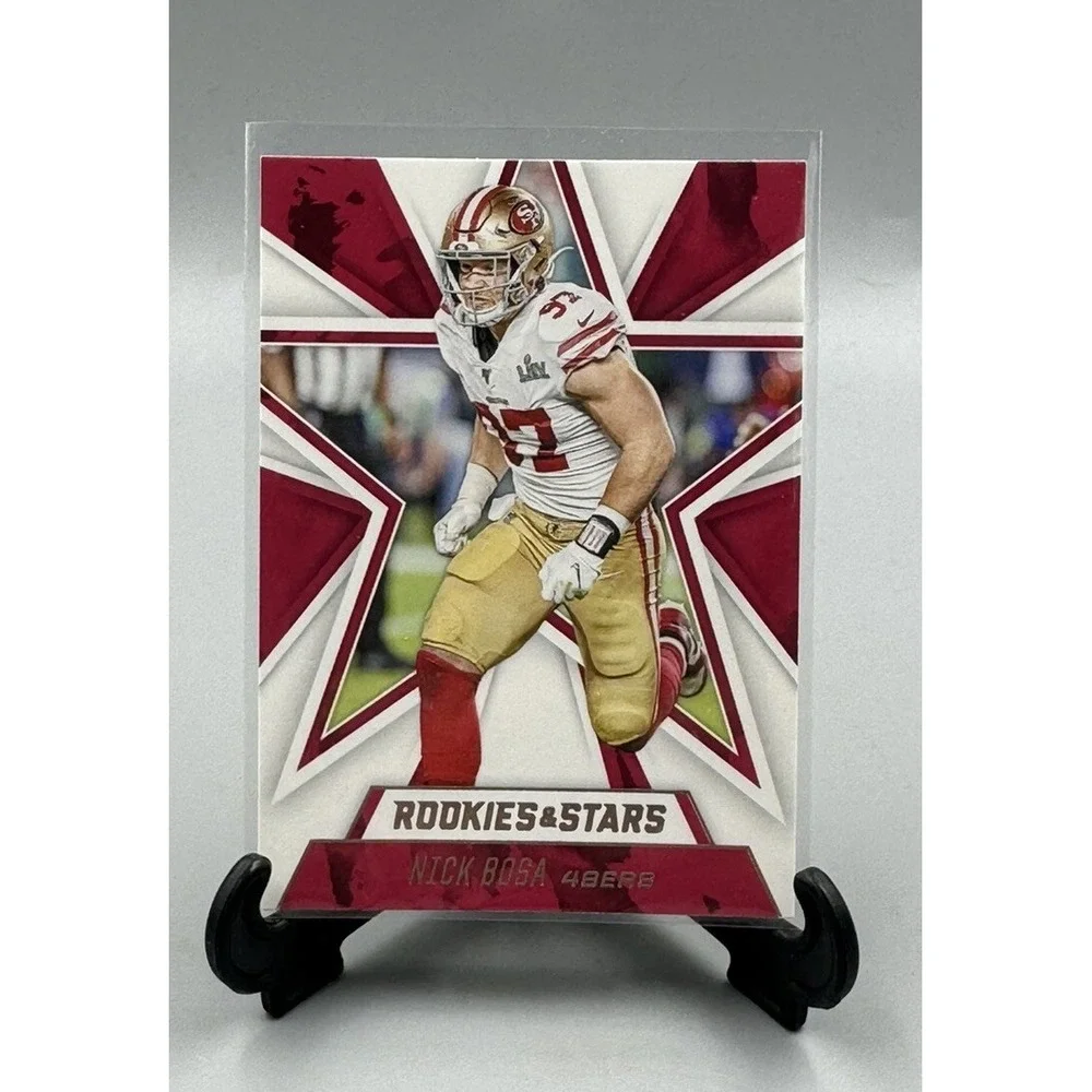2020 Rookies and Stars #96 Nick Bosa San Francisco 49ers NFL Football Card NM-MT